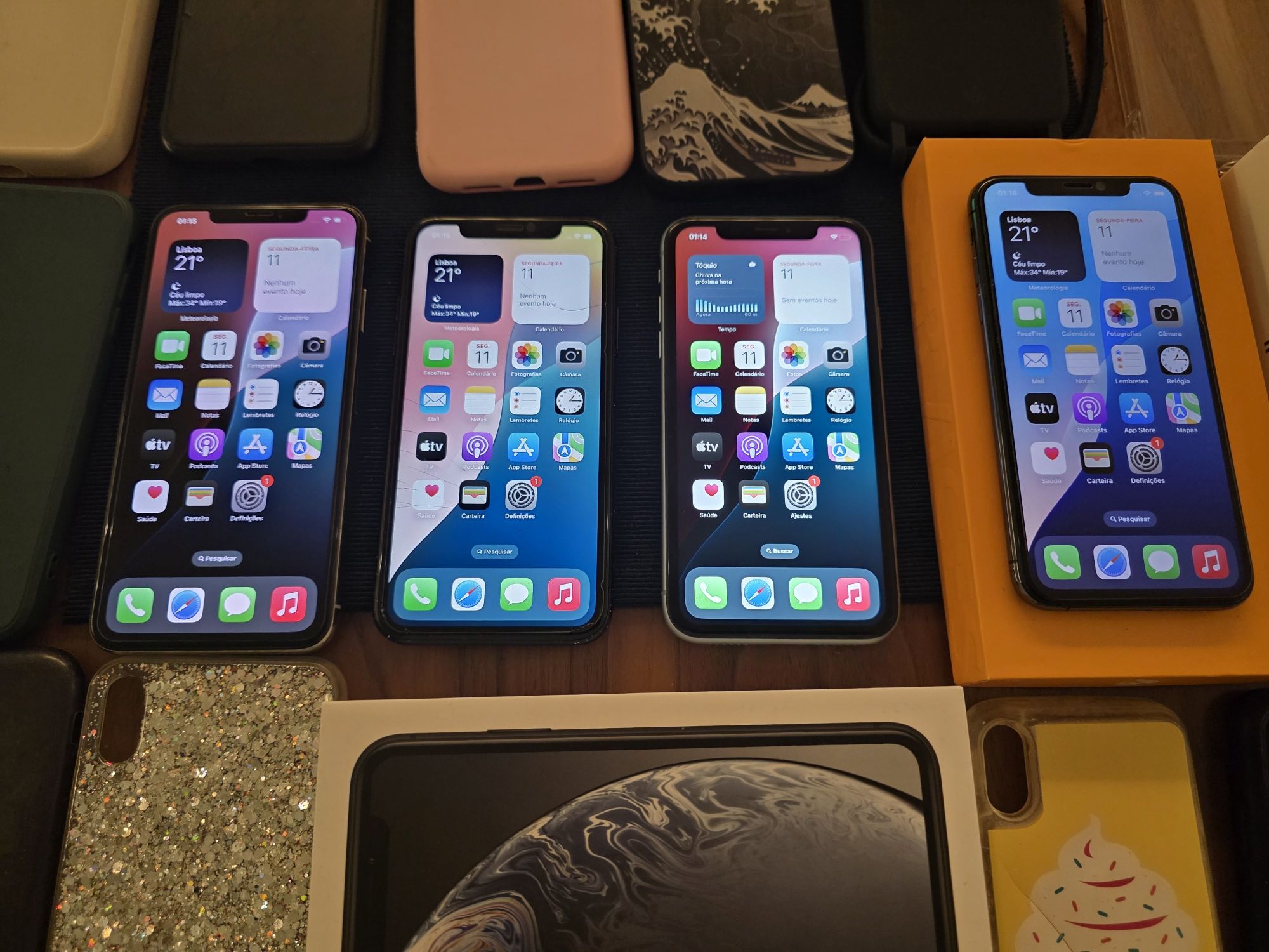 iPhone XS Max, XS 256GB. Troca/retoma. Oferta Capas