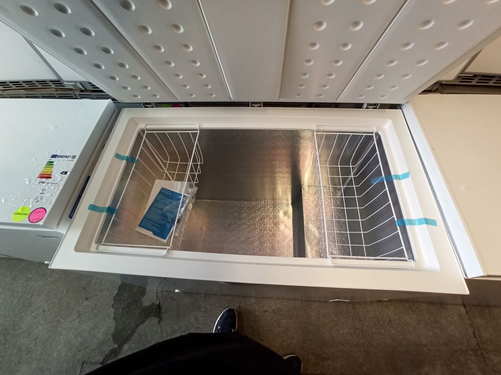 Zamrażarka MIDEA nowa z outletu gwarancja transport okazja