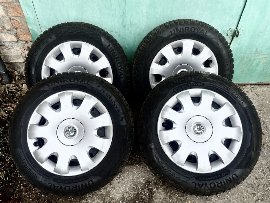Диски r 16 сталеві VAG 5х 112 з ковпаками