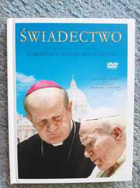 film DVD "Świadectwo" (na motywach książki Stanisława Dziwisza)