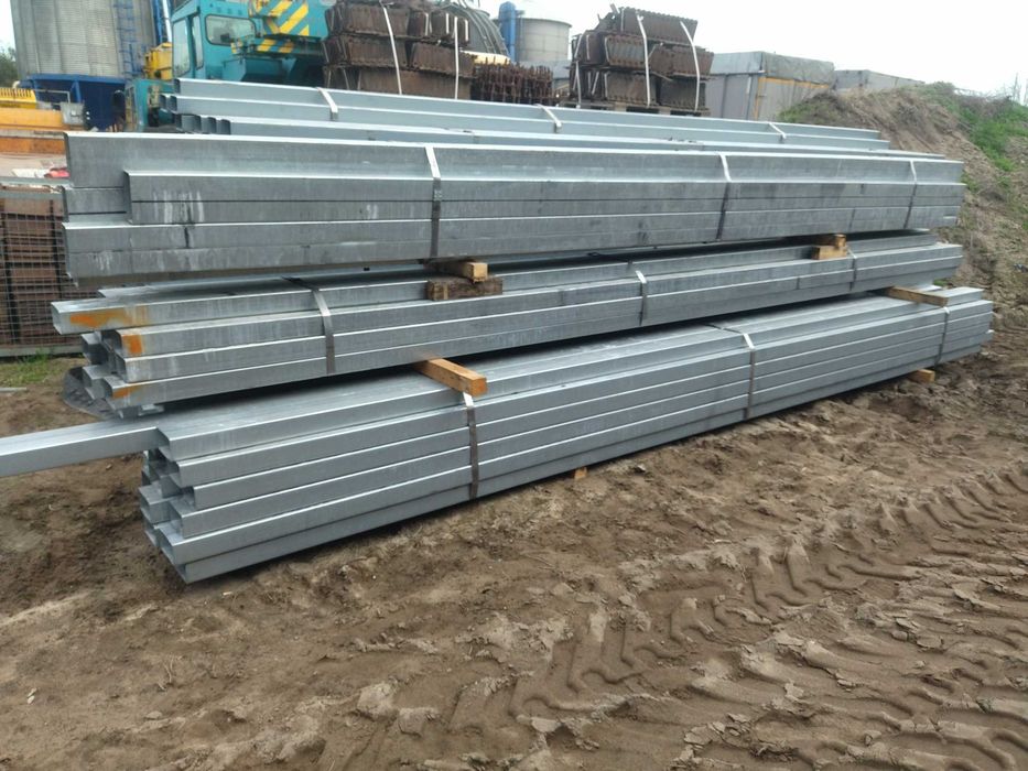 Profil ocynkowany prostokątny stalowy kształtownik 160x80x3 gatunek 2