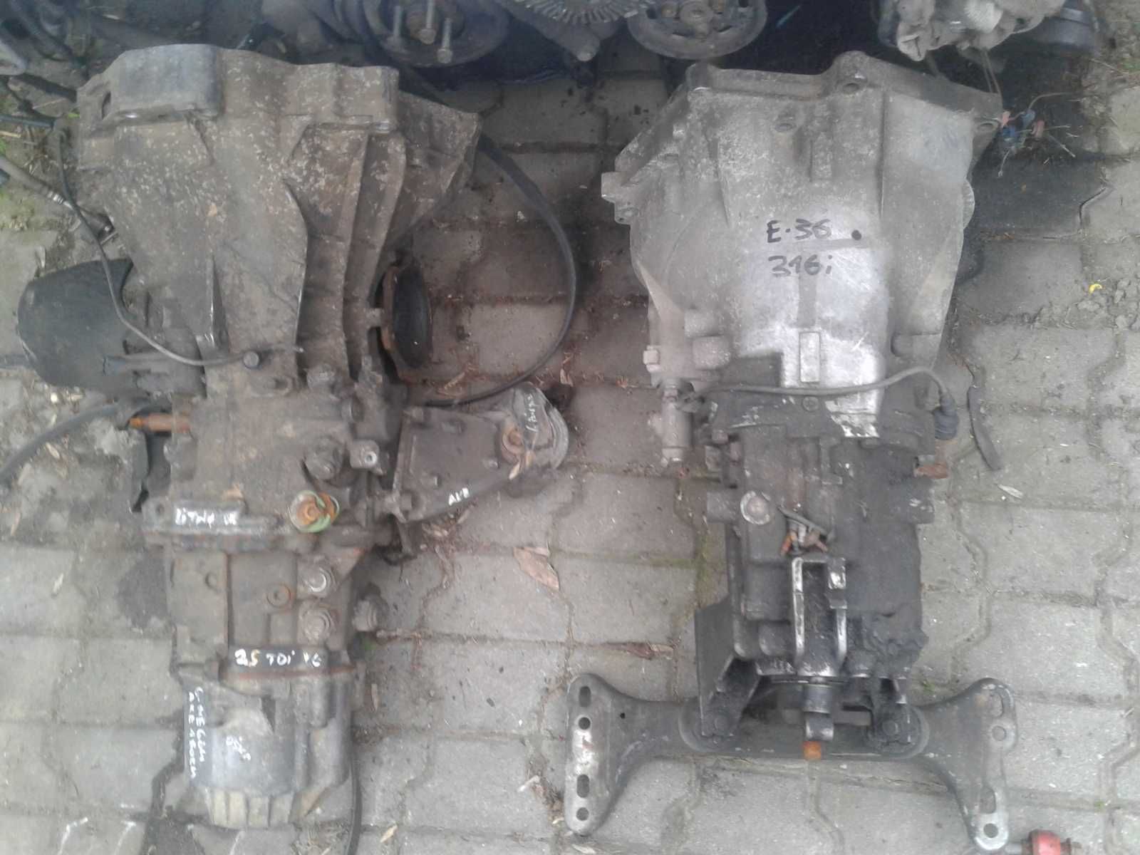 AUDI A6 C5 Avant Kombi 2.5 TDI V6 Skrzynia Biegow 6 Manualna Ośka