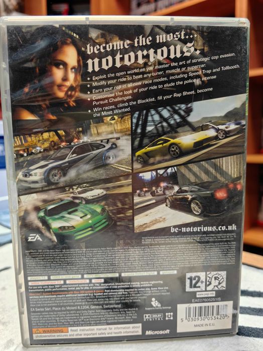 Need for Speed: Most Wanted 2005 Xbox 360 ANG Wymiana SklepRetroWWA