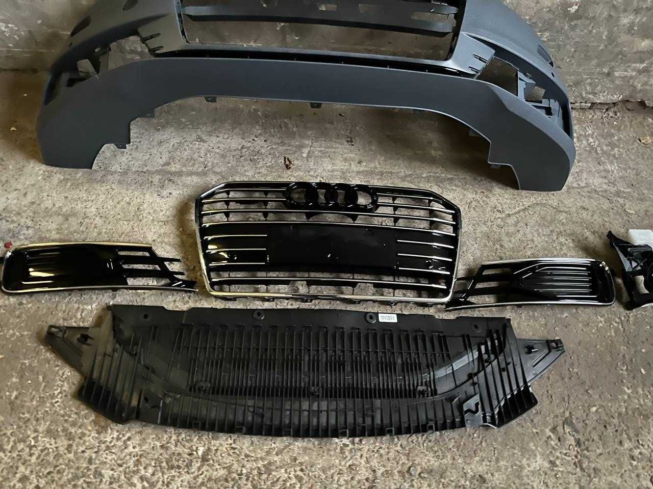 Бампер передній Audi A6 C7 2014 2015 2016 2017 2018