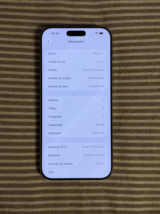 iPhone 16 Pro Max 256Gb