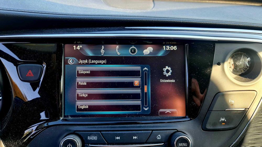 Polski jezyk Buick Chevrolet Cadilac GMC konwersja usa na eu