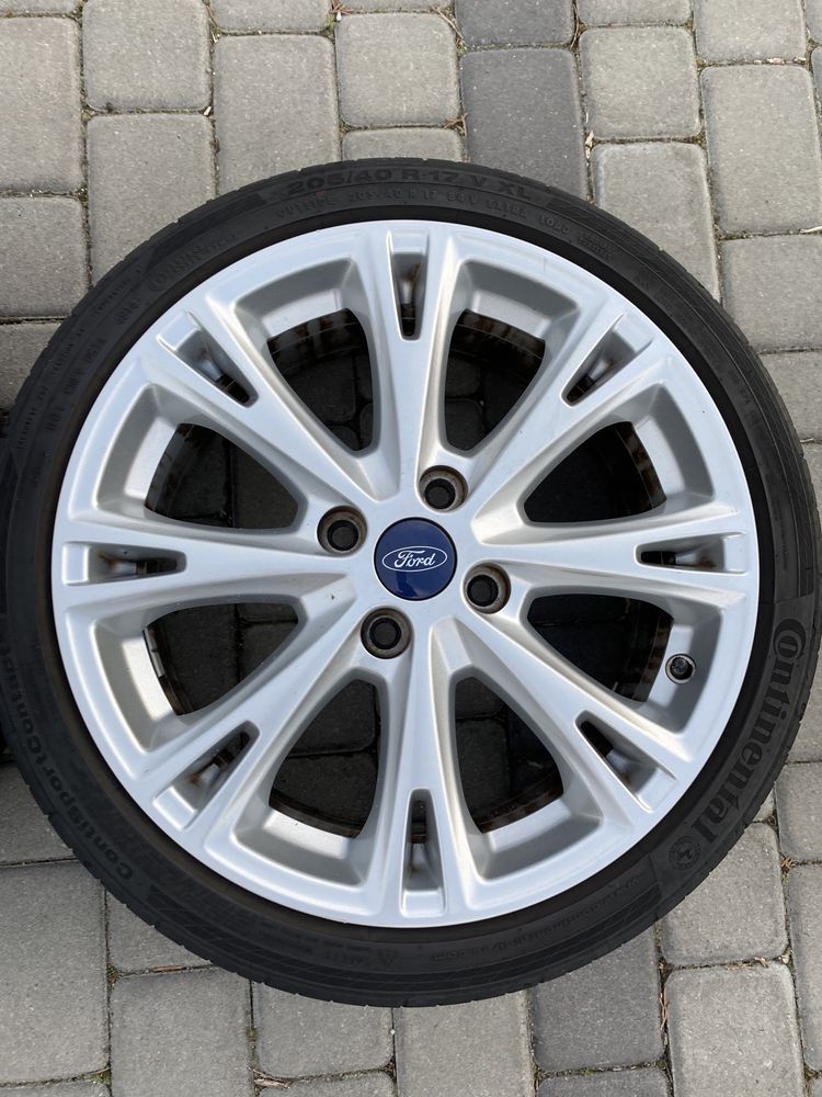 Alufelgi 4x108 17 cali Ford Fiesta ST B-max Fokus KA opony 205/40/17