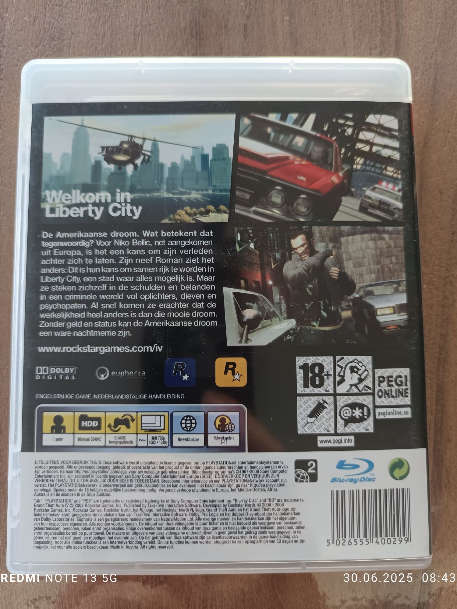 Grand Theft Auto IV (PS3)