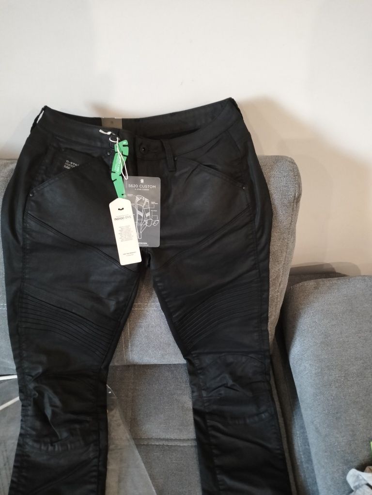 G-Star Raw jeansy 5620 Custom Mid Skinny damskie medium waist