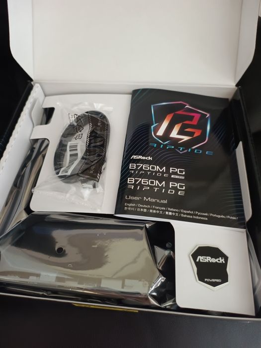 Нова AsRock B760m PG  Riptide DDR5