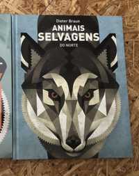 Livros animais selvagens do Norte NOVO