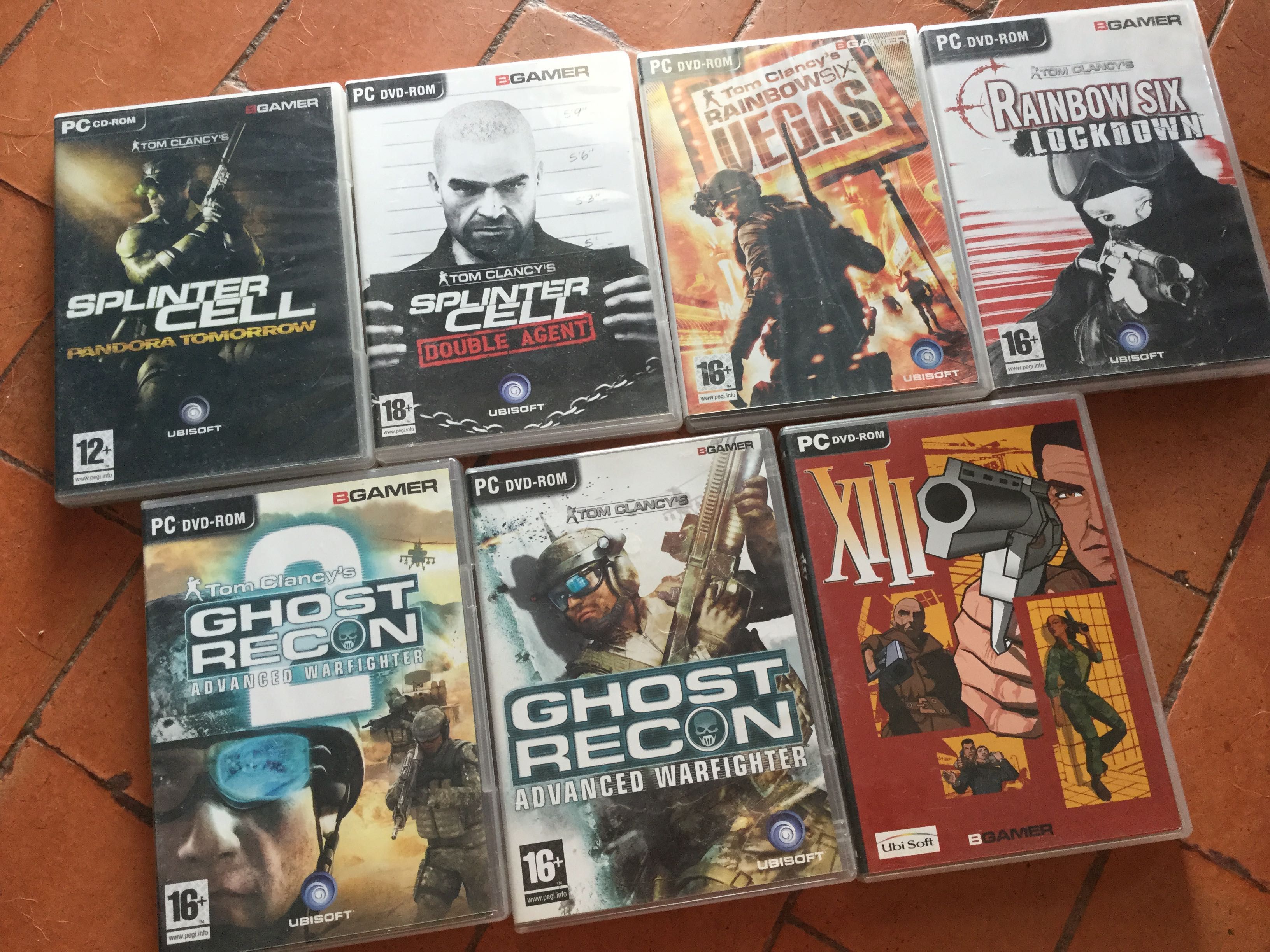 Computer Games - Resident Evil / Prince of Persia / Tom Clancy / GTA