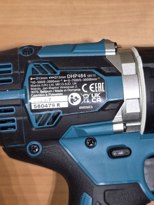 Makita dhp484 шуруповерт ударний оригінал із Англії