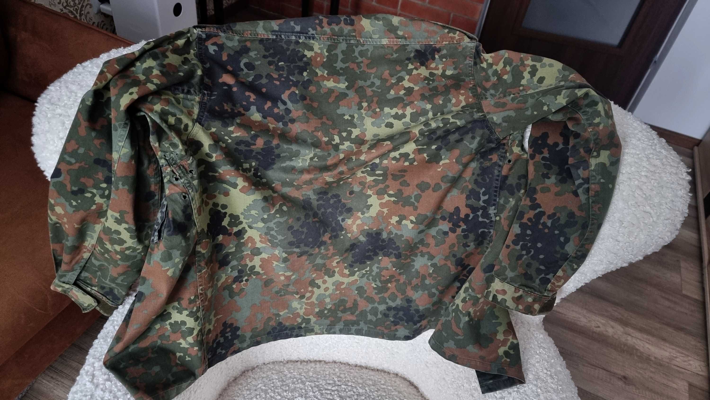 Bluza Kurtka Wojskowa Bundeswehr Flecktarn Niemiecka GR.3