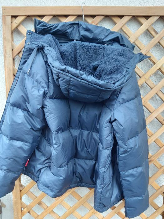 NOWA Kurtka HH helly hansen granat bomberka puchowa xl down
