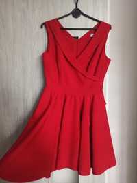 Piękna czerwona sukienka roz 38