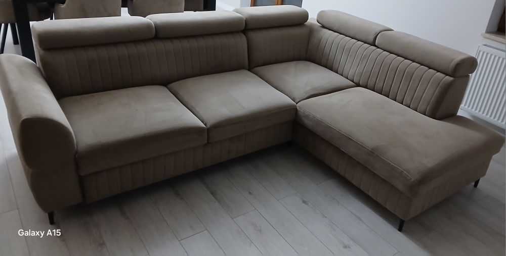 Narożnik z funkcją spania