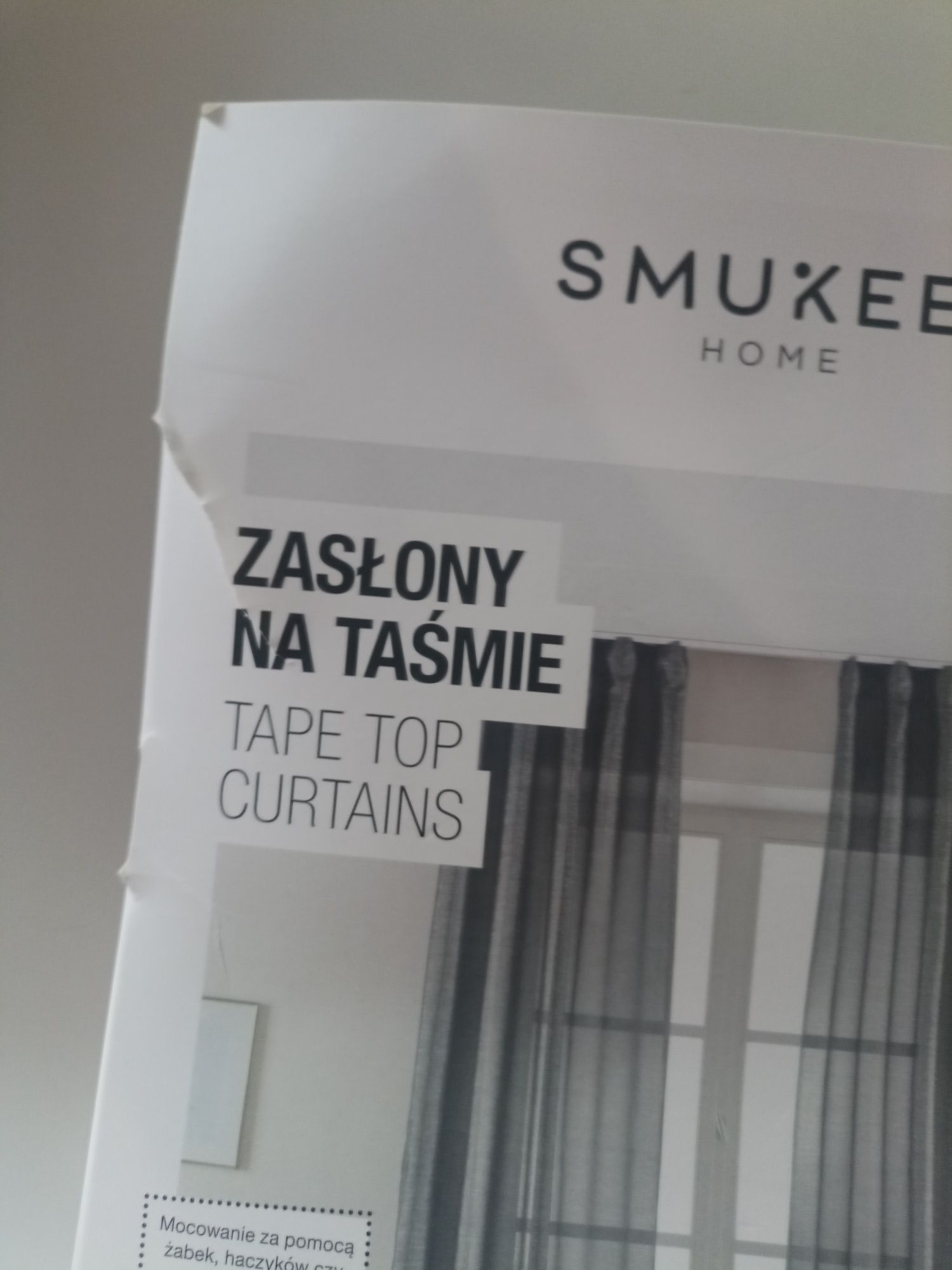 2x zasłony dwupak zasłon 135/250cm taśma tunel srebrna nitka glamour