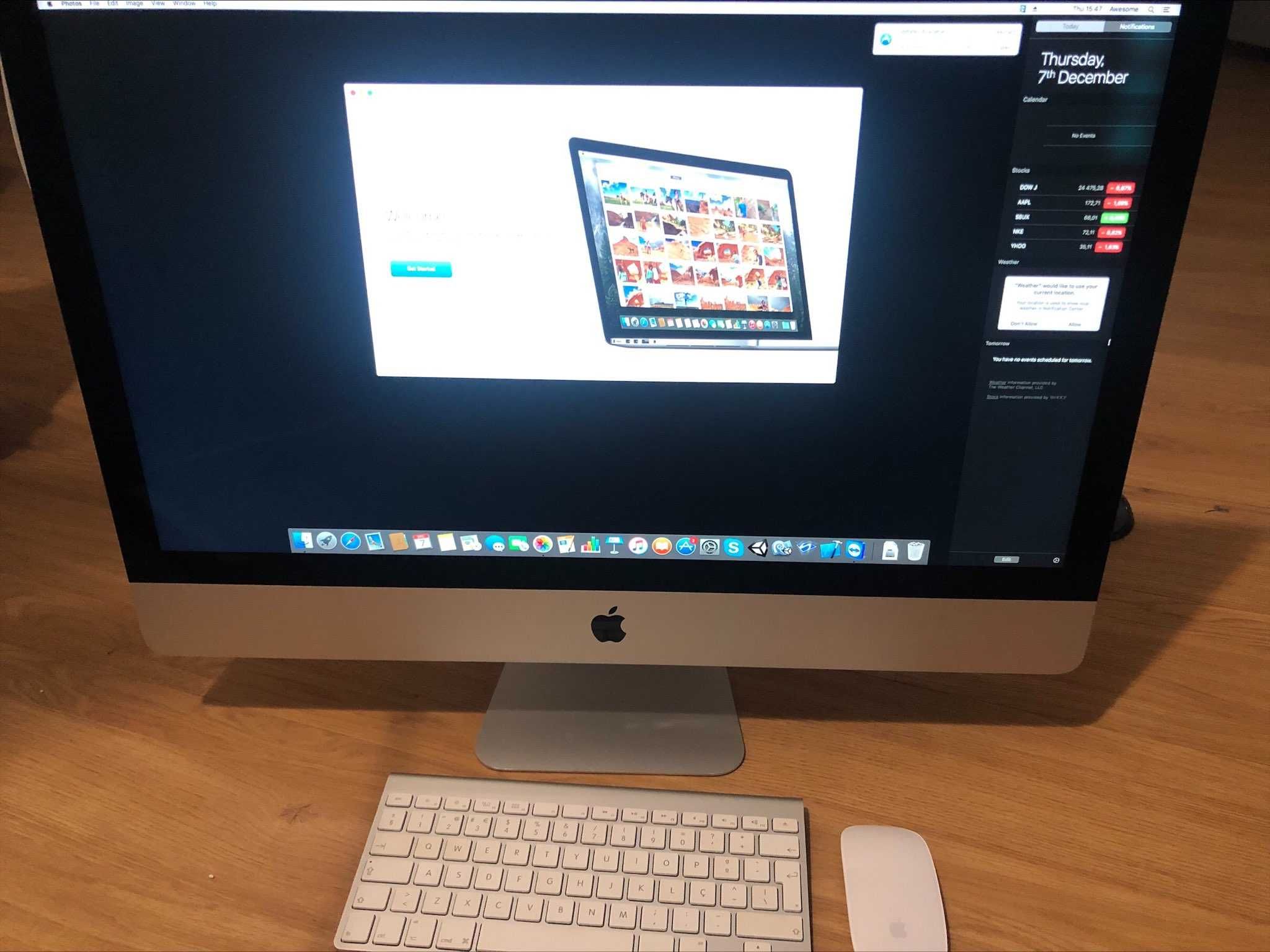 Imac 27" i5  Turbo Boost até 3,8 GHz Impecável