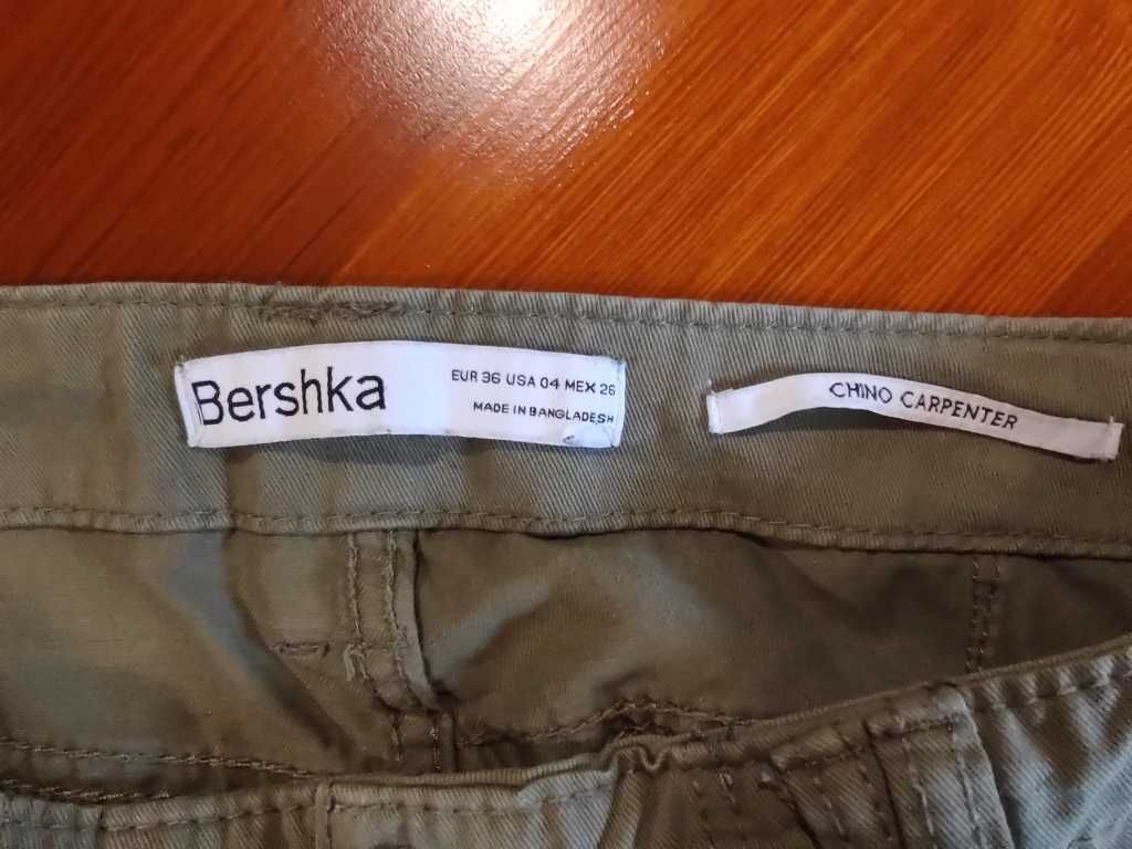 Szerokie spodnie Bershka rozmiar 36