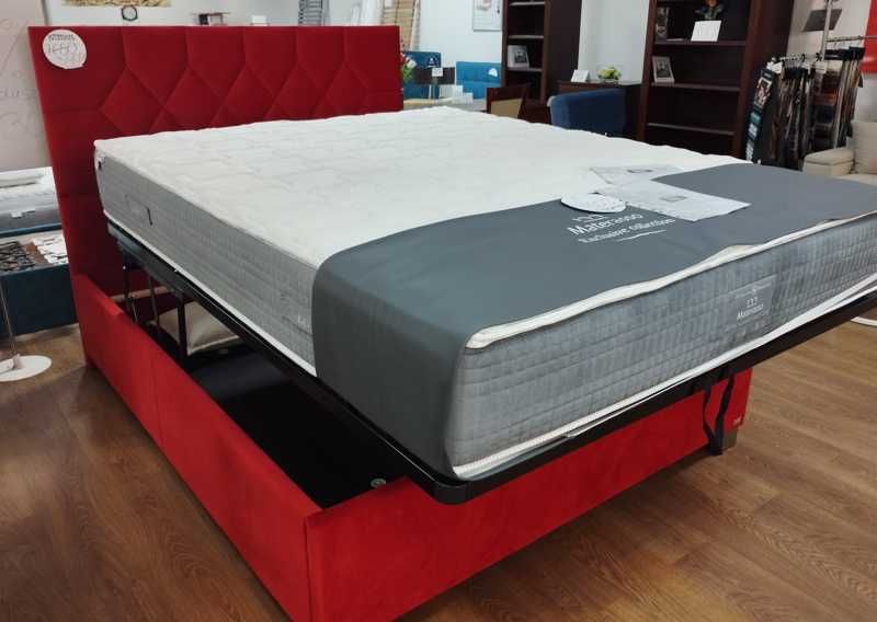 Łóżko tapicerowane 160x200 z pojemnikiem w atrakcyjnej cenie