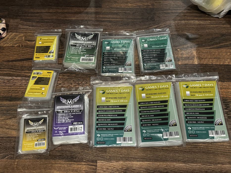 Набір протекторів для карток