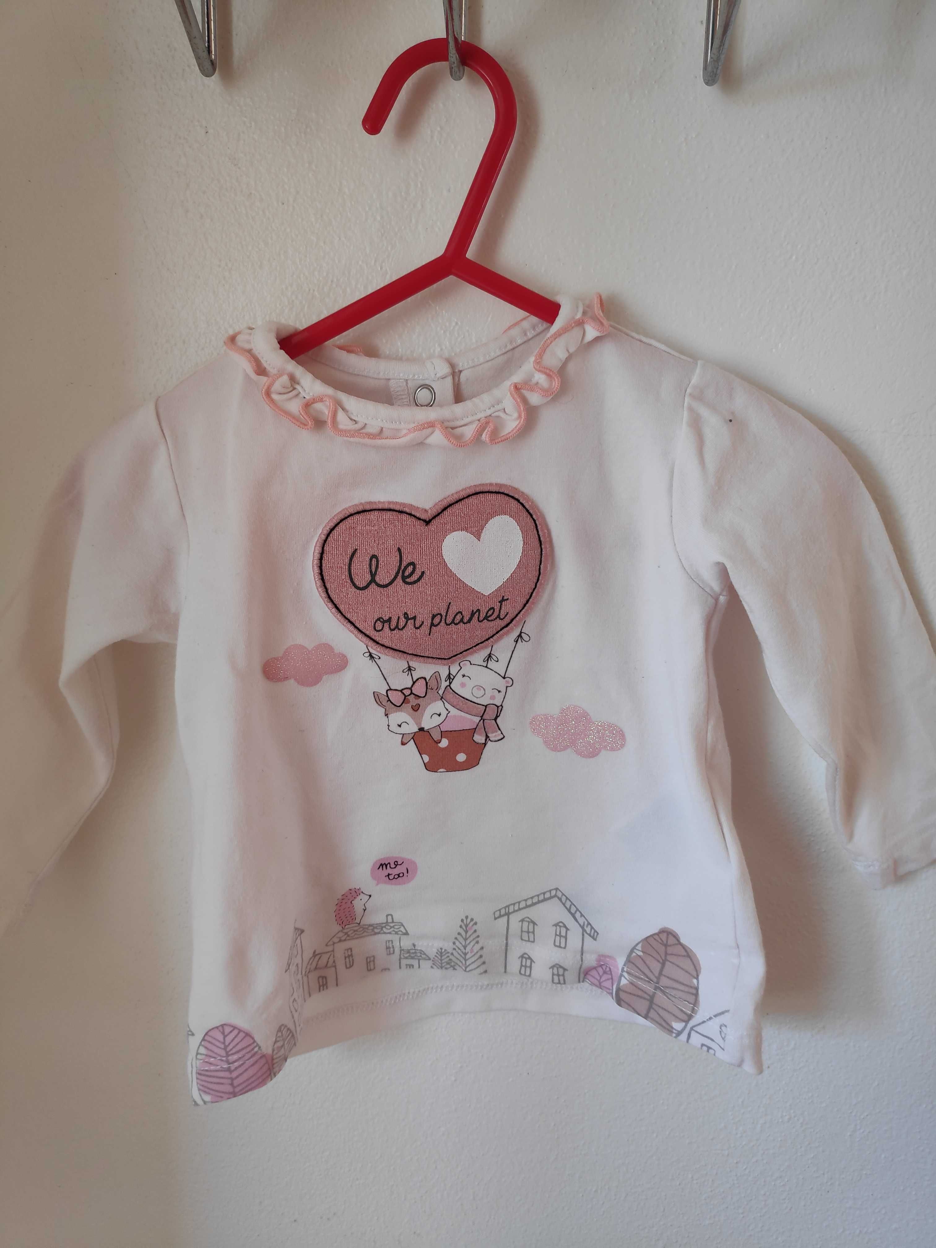 Camisola Chicco menina 9M