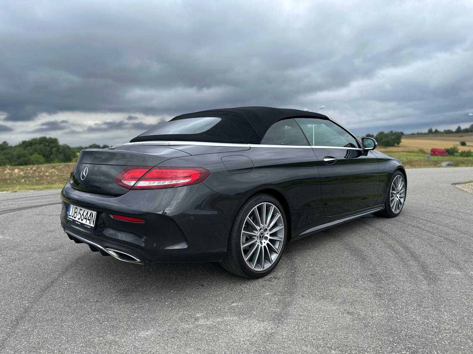 Mercedes C300 cabrio 2019 lift AMG 258KM