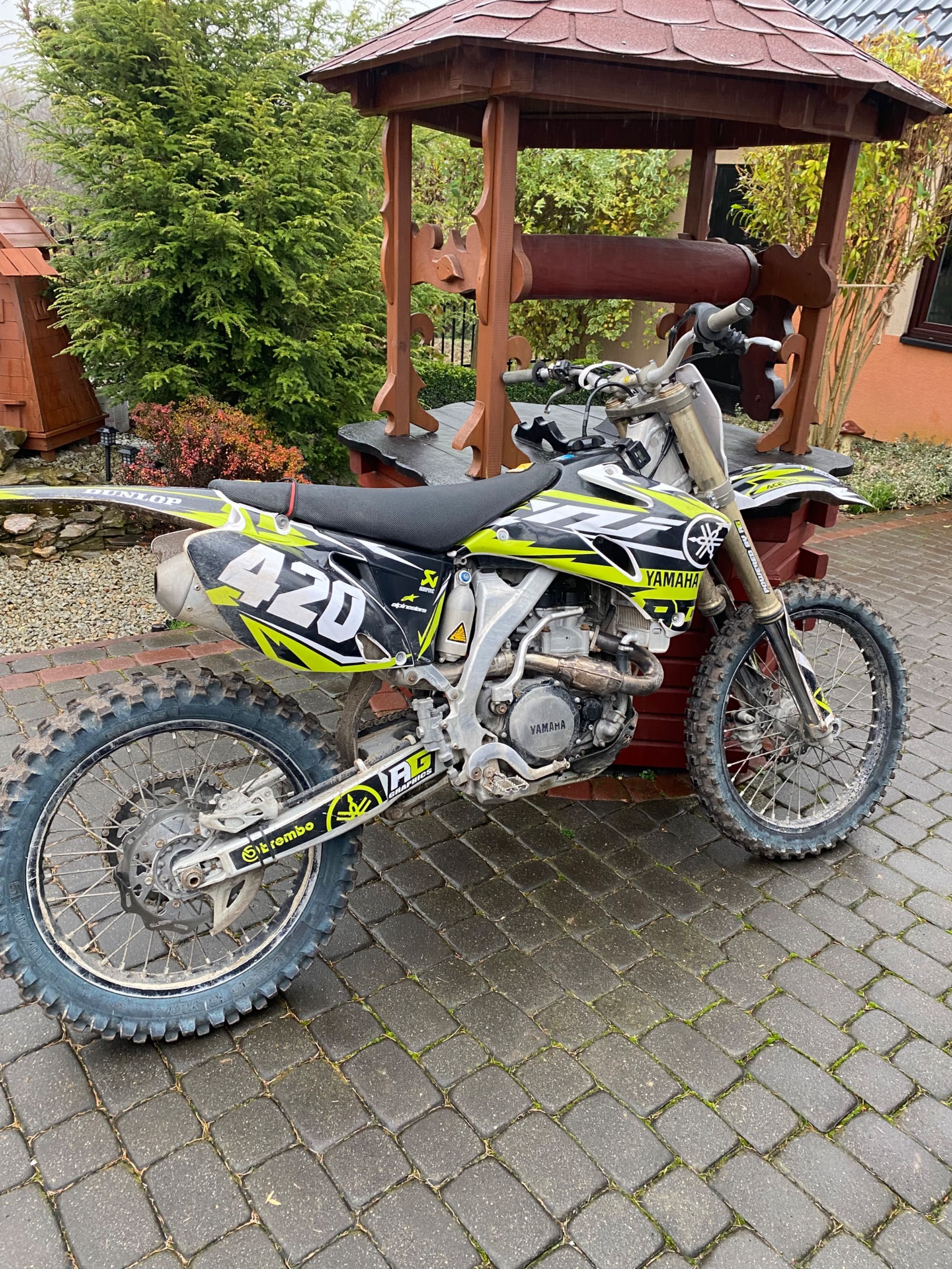 czesci yamaha yzf 450 rok 06-09 lagi amortyzator kartery skrzynia koła