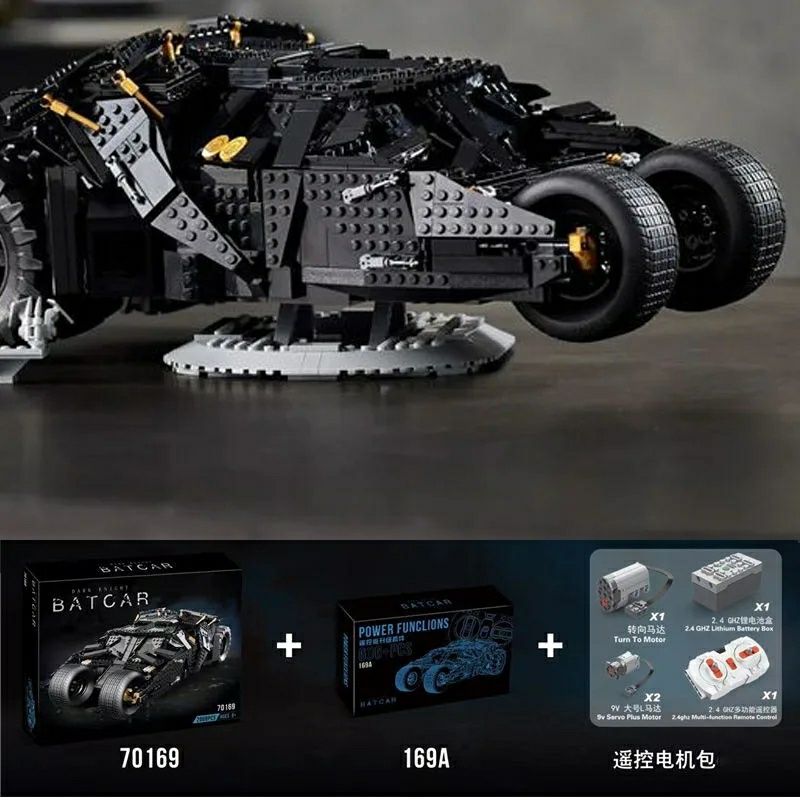 Lego Tumbler Batmobile Dark Knight Batman Begins Moc