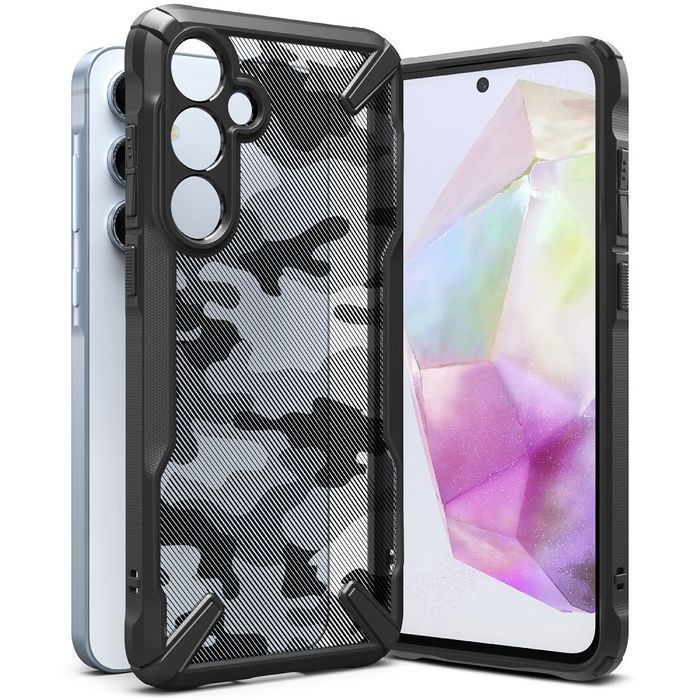 Etui Ringke Fusion X Galaxy A35 5G Camo Black