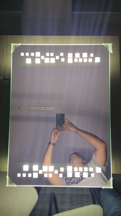 Lustro z LED 50 x 70