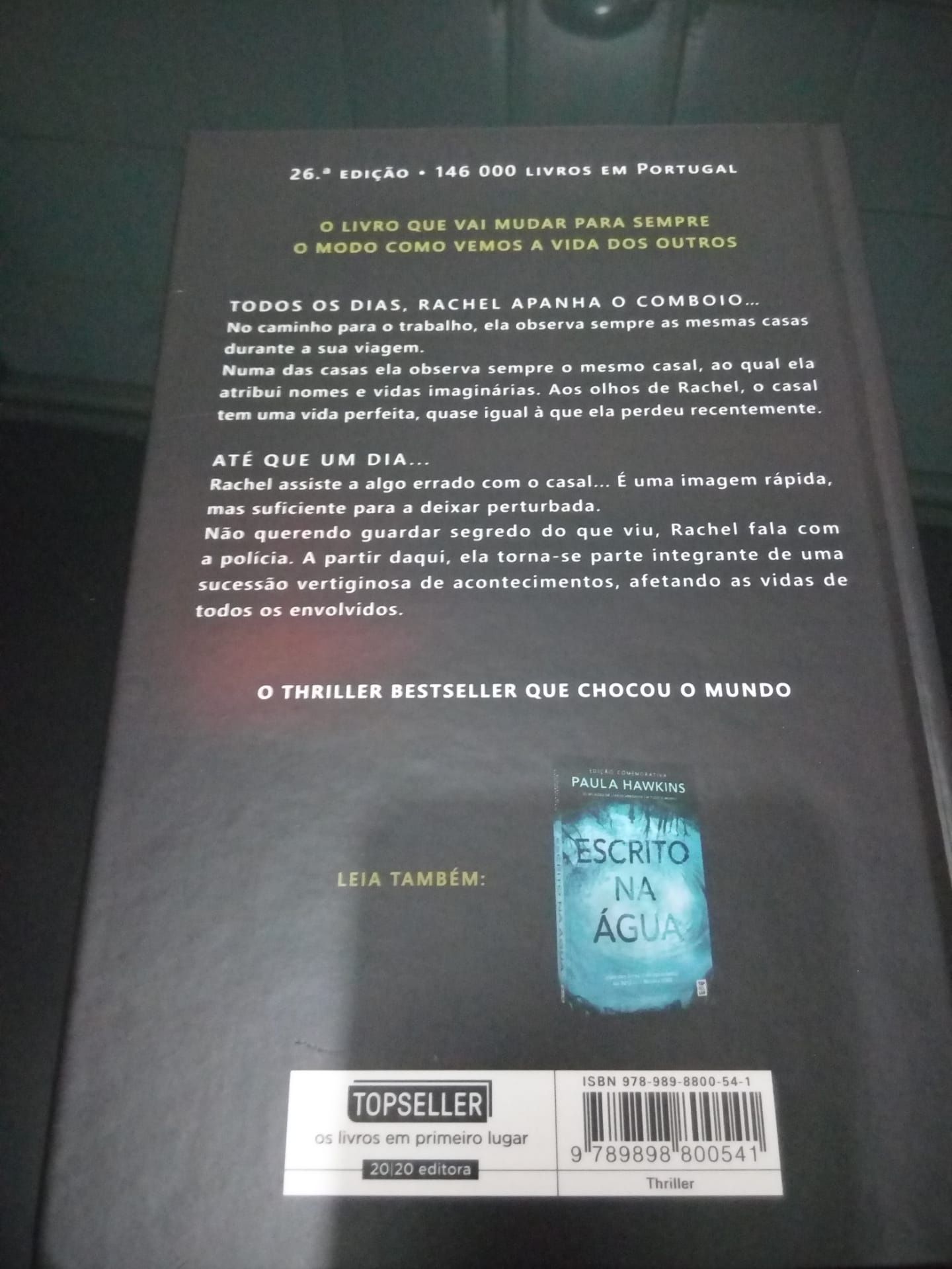 "A Rapariga do Comboio" - Paula Hawkins