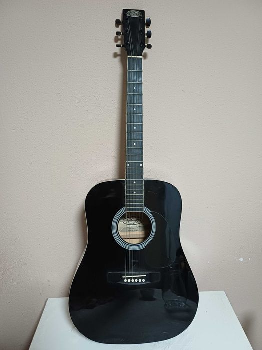 Stagg SW203 Вестерн-гітара ручної роботи, чорна