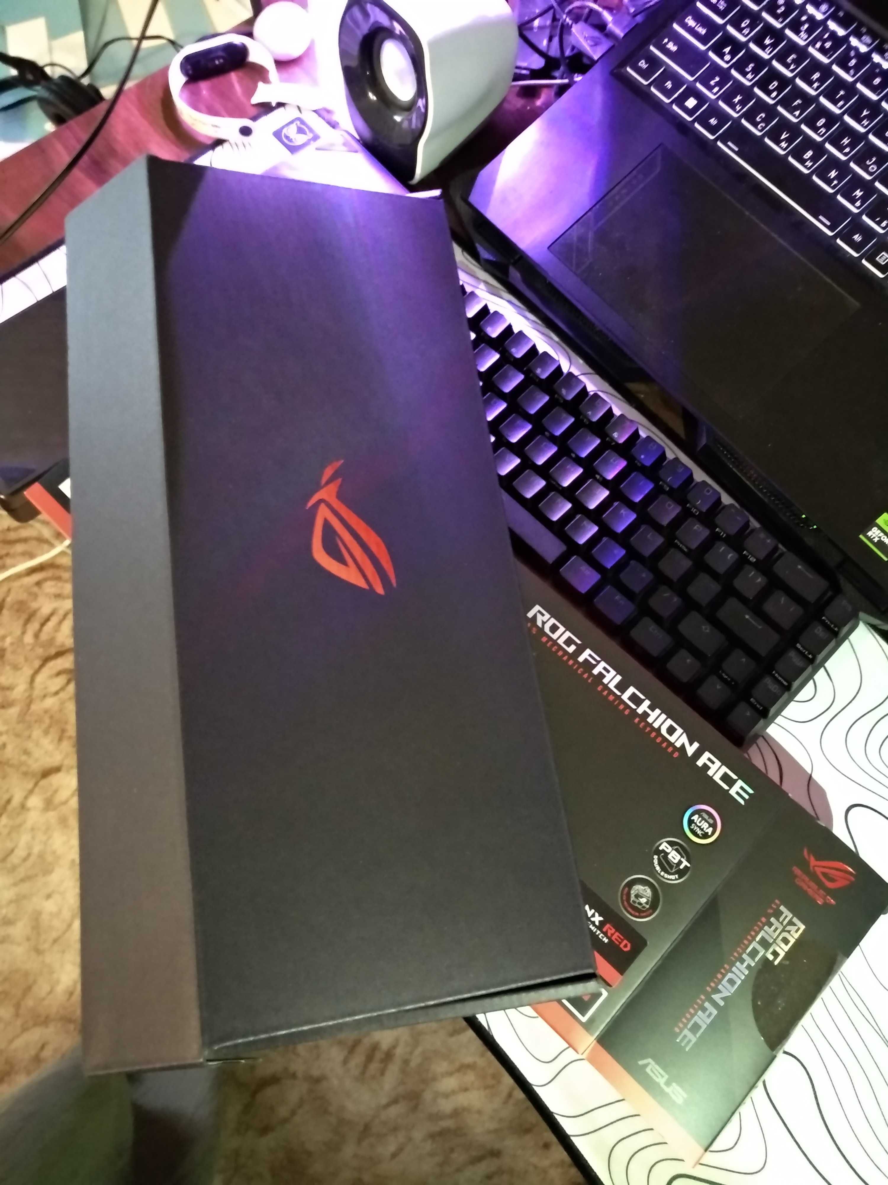 Ігрова клавіатура Аsus ROG falchion ace nx red