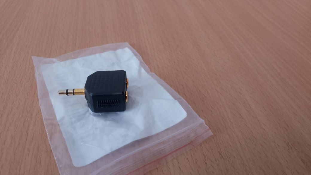 Rozgałęziacz Jack 3.5 mm stereo
