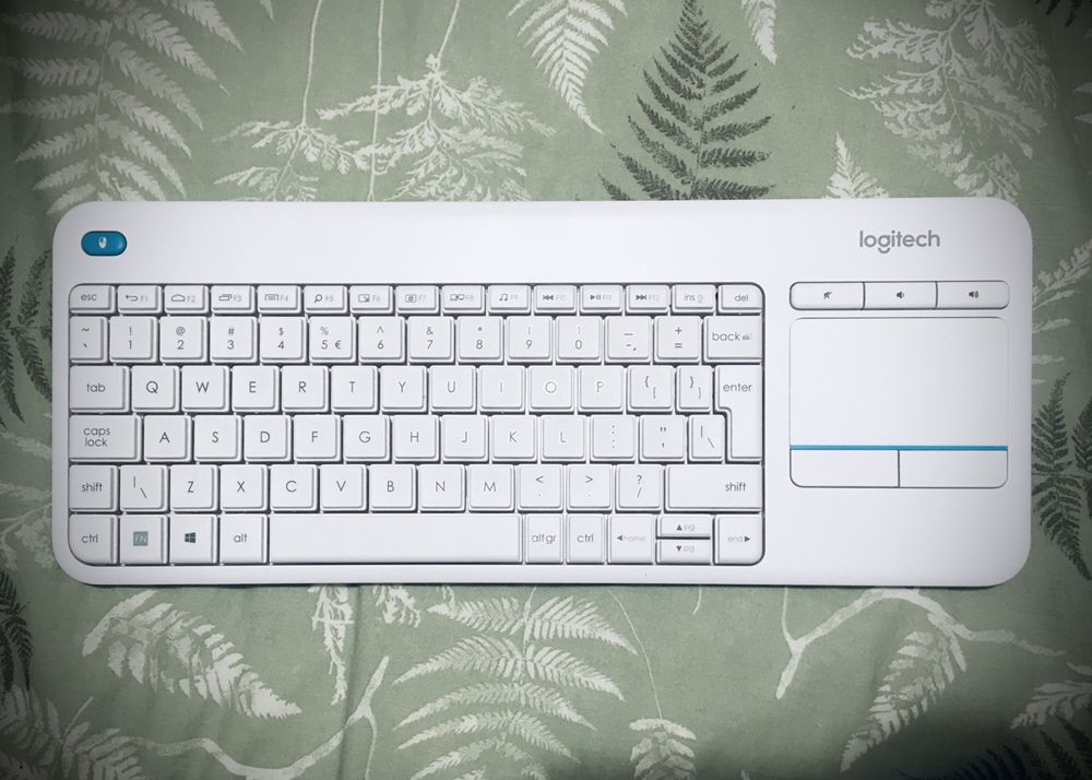 Klawiatura bezprzewodowa Logitech 400 plus biała