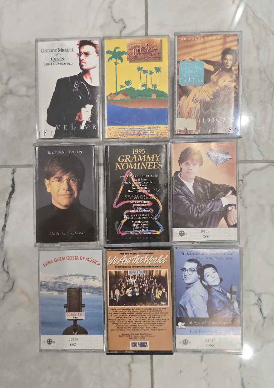 Cassetes de música