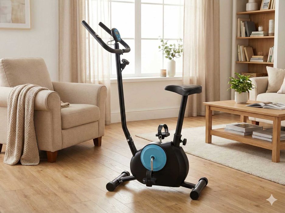 Nowy Rowerek Rehabilitacyjny Stacjonarny dla Seniora 120kg Treningowy