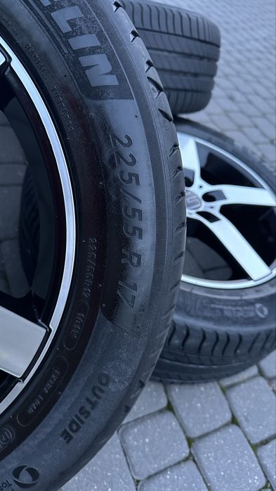 OKAZJA ! Alufelgi z oponami lato 17 " 5 x 108