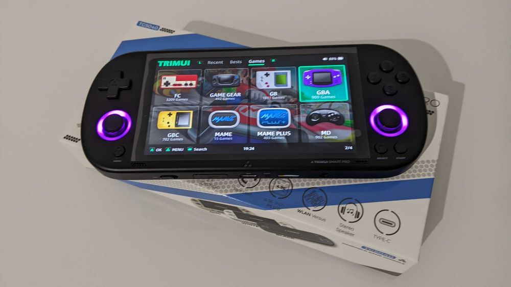 Consola Trimui Smart Pro - Consola de jogos retro/antigos