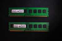 Комплект ОЗУ Kingston DDR3 1600mhz 4gb*2=8gb тільки AMD