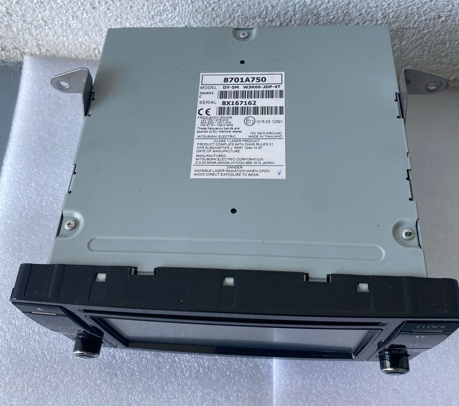 Radio Mitsubishi ASX 2019