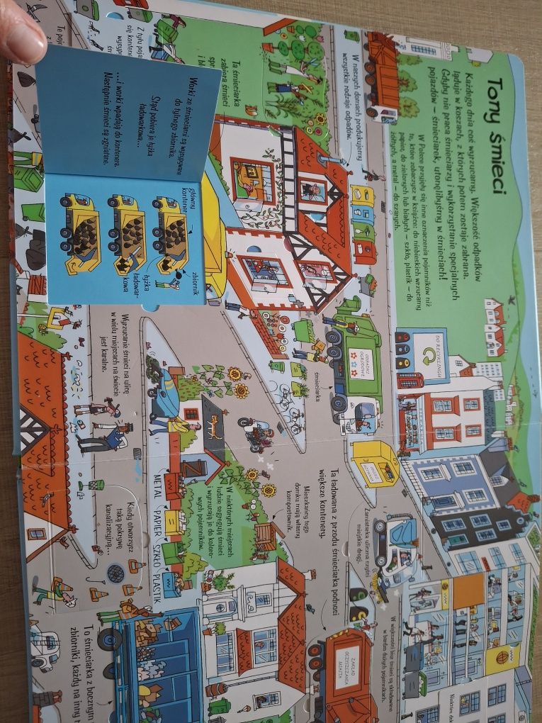 Recycling i odpady. Książka z okienkami.