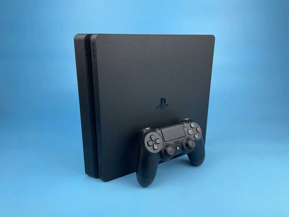 Консоль PS4 Slim 1 Тб +3 Гри Приставка Sony PlayStation 4 Плейстейшн 4