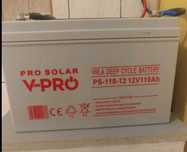 Akumulator 12V 110Ah Deep CYCLE do zasilania awaryjnego