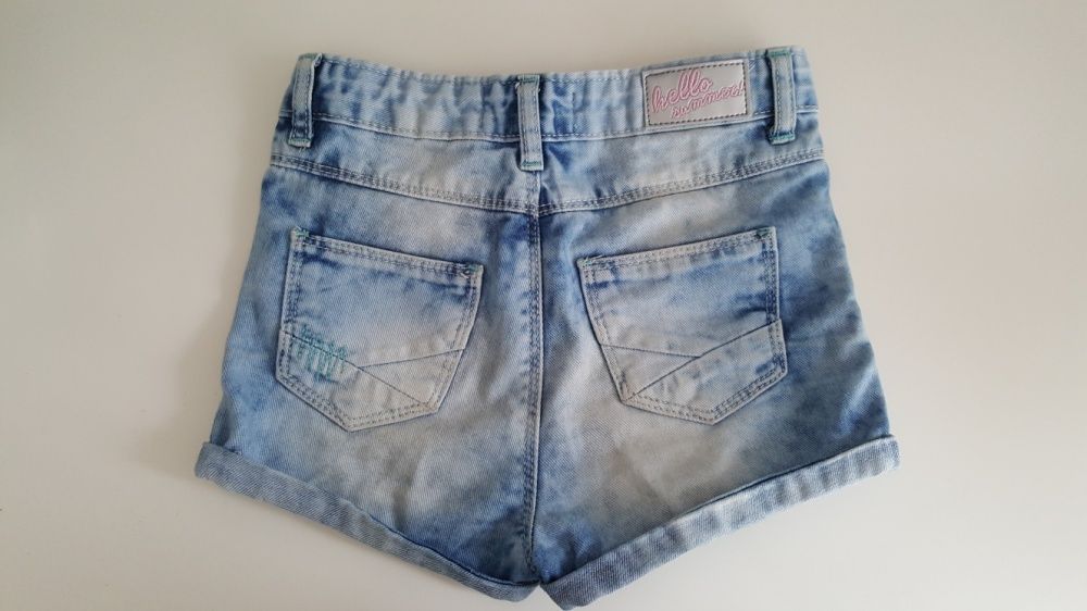 Szorty jeansowe RESERVED 116 dżinsowe któtkie spodenki niebieskie