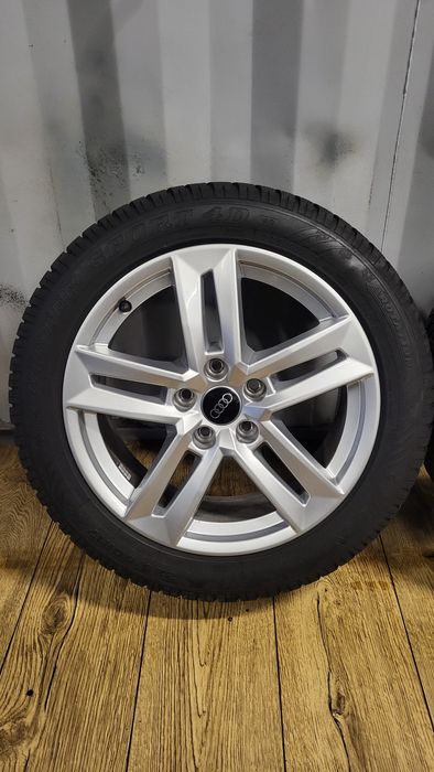 Felgi Audi 17" 5x112 z oponami 225/50 R17 A4 S4 B9 B8 A6 Vw