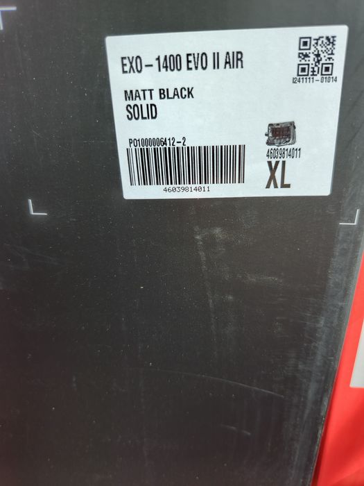 Kask motocyklowy Scorpion EXO-1400 EVO II AIR MATT BLACK SOLID. L