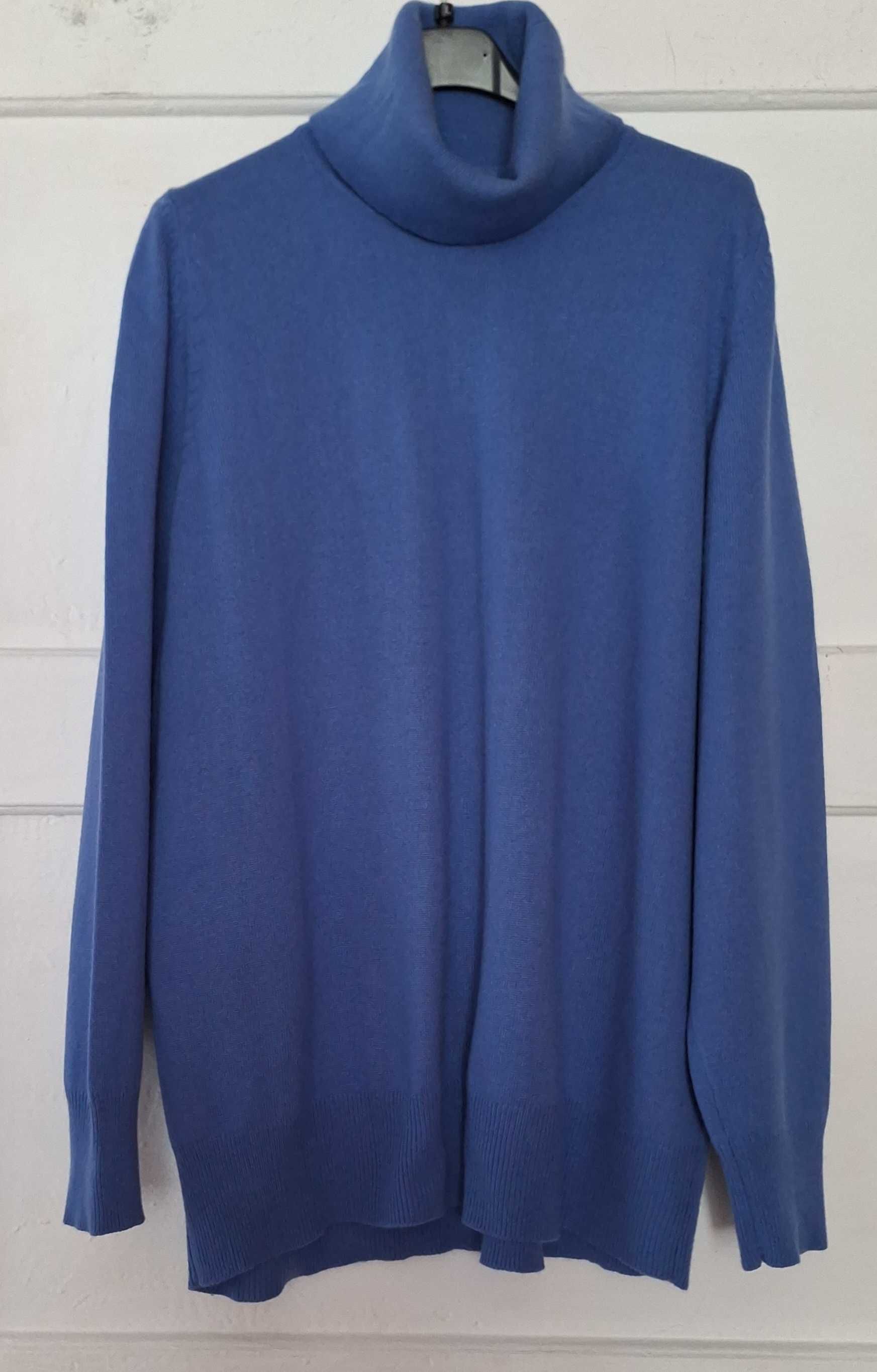 Sweter golf kaszmirowy